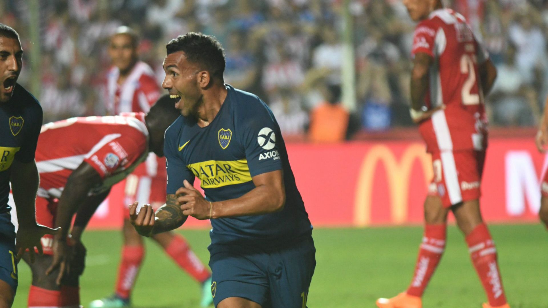 Tevez Boca Union Superliga Fecha 21 01032019