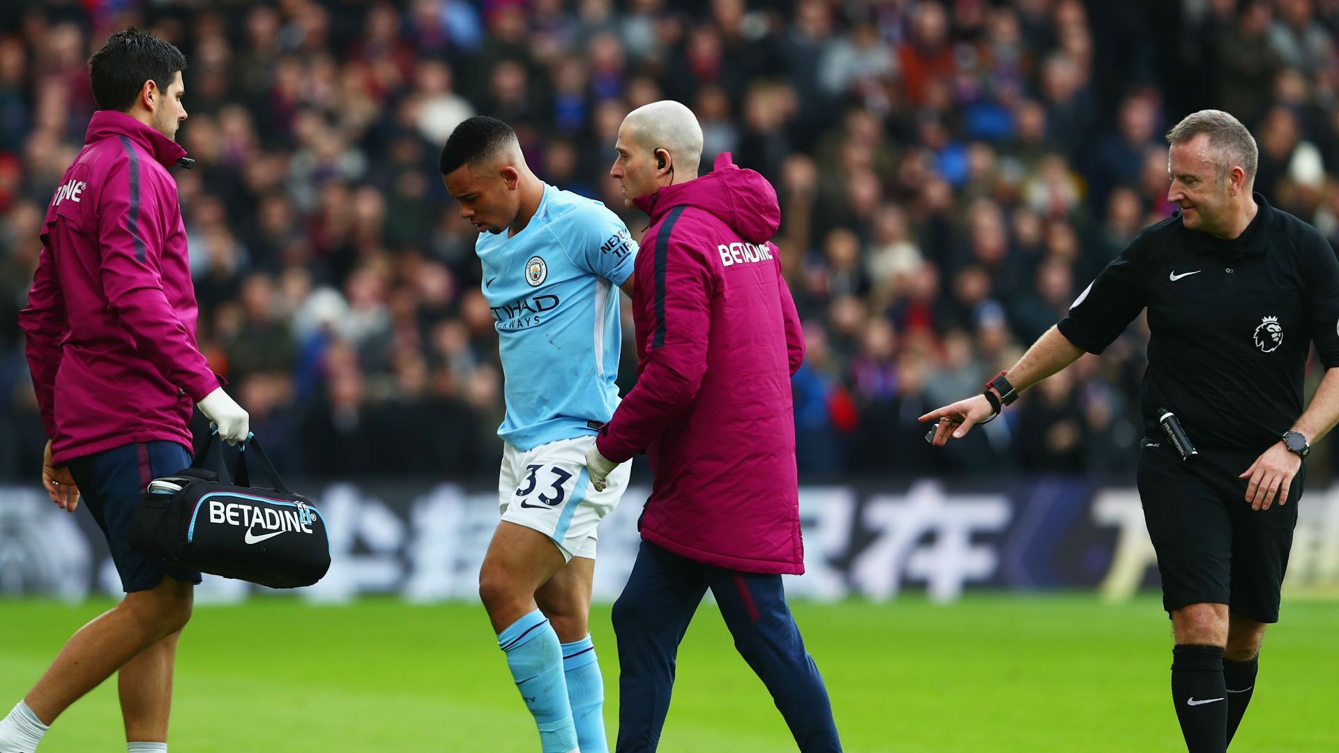 Gabriel Jesus Manchester City Crystal Palace