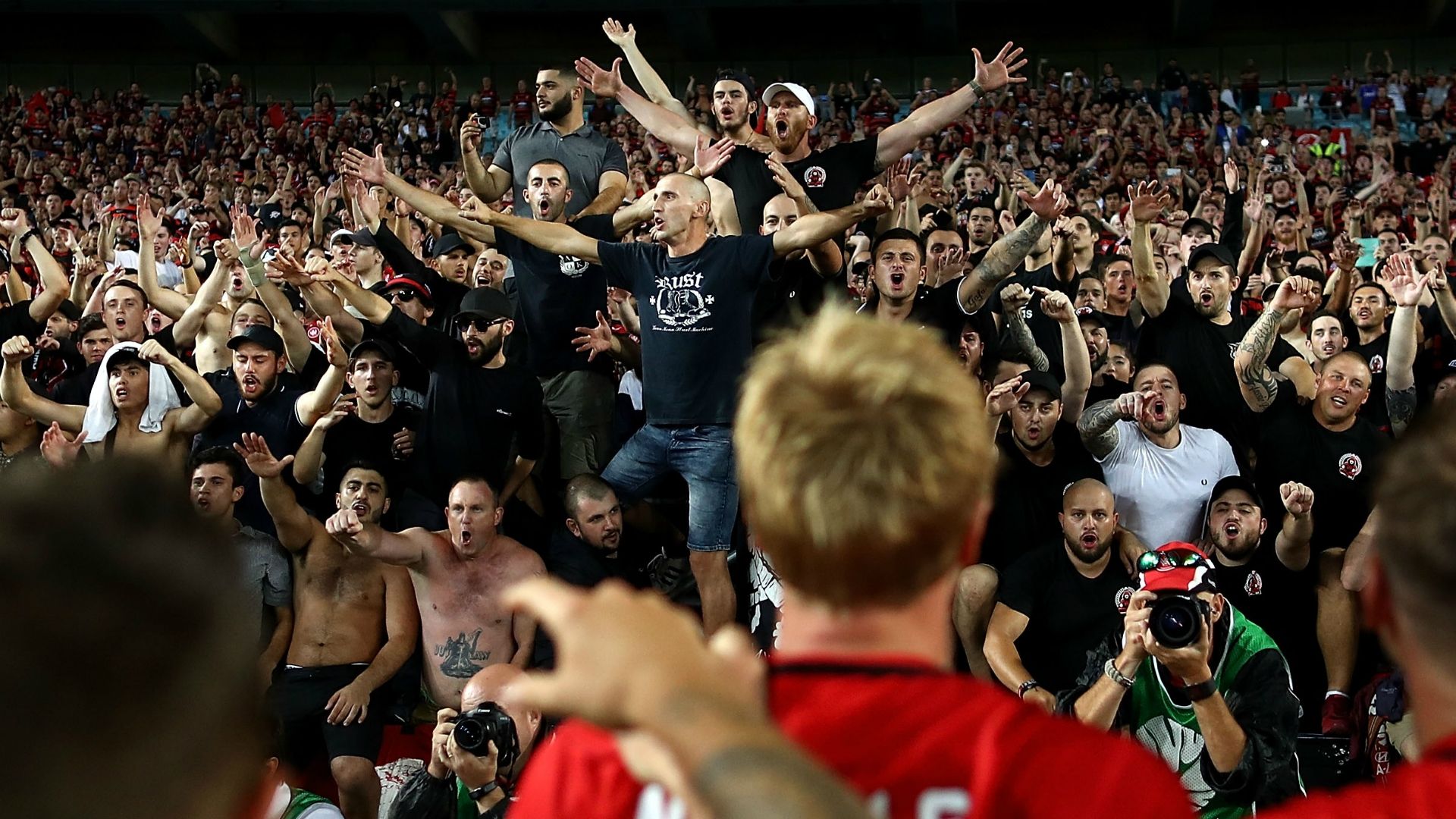 Western Sydney Wanderers v Sydney FC A-League 18022017