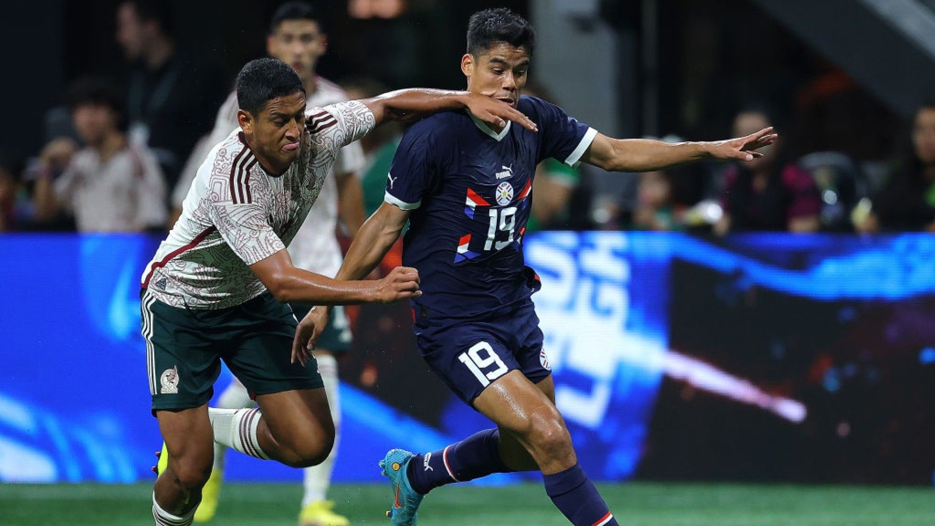 Luis Romo Lorenzo Malgarejo México Paraguay amistoso 2022