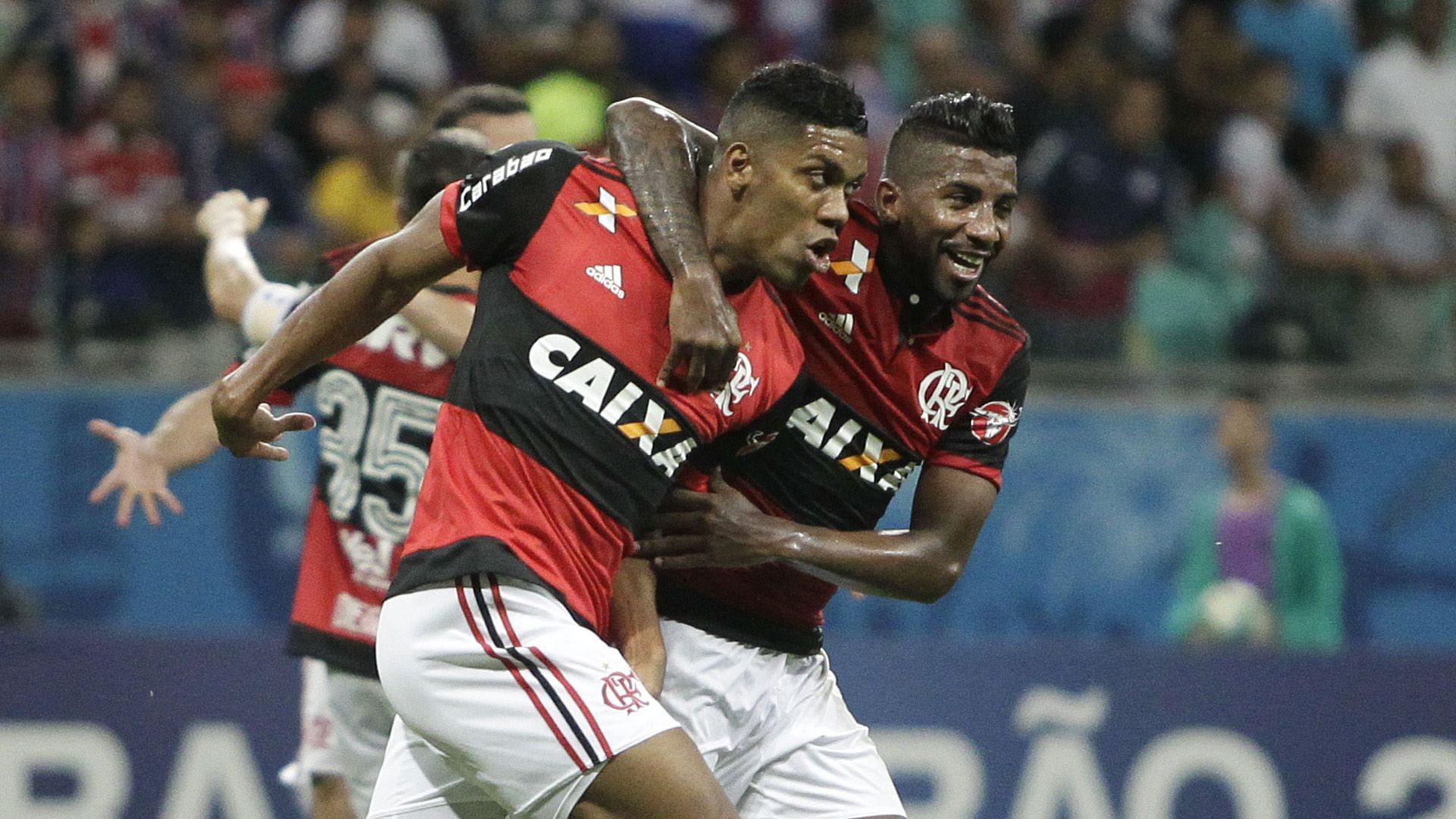 Orlando Berrio Rodinei Bahia Flamengo Brasileirao Serie A 25062017