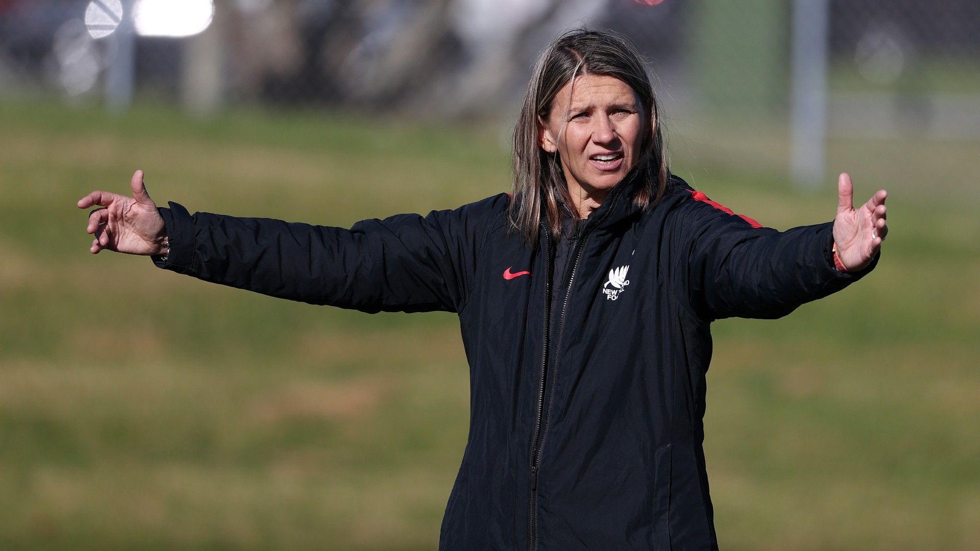Football ferns head coach Jitka Klimková during a New Zealand
