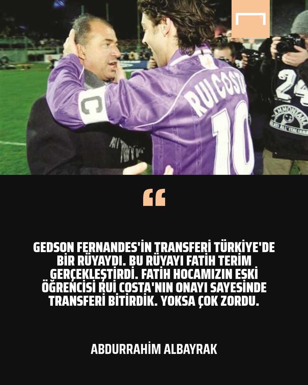 Rui Costa Fatih Terim GFX