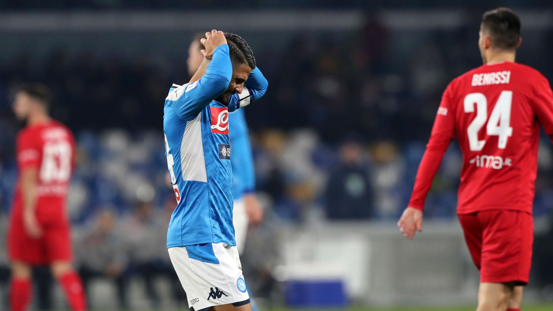Napoli Fiorentina Insigne Benassi