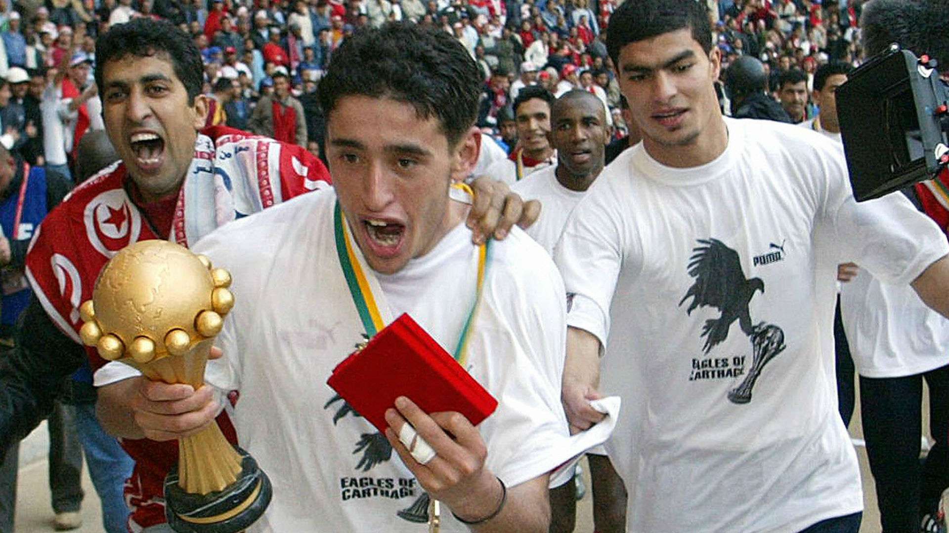 Karim Haggui Tunisia Morocco Africa Cup final 2004