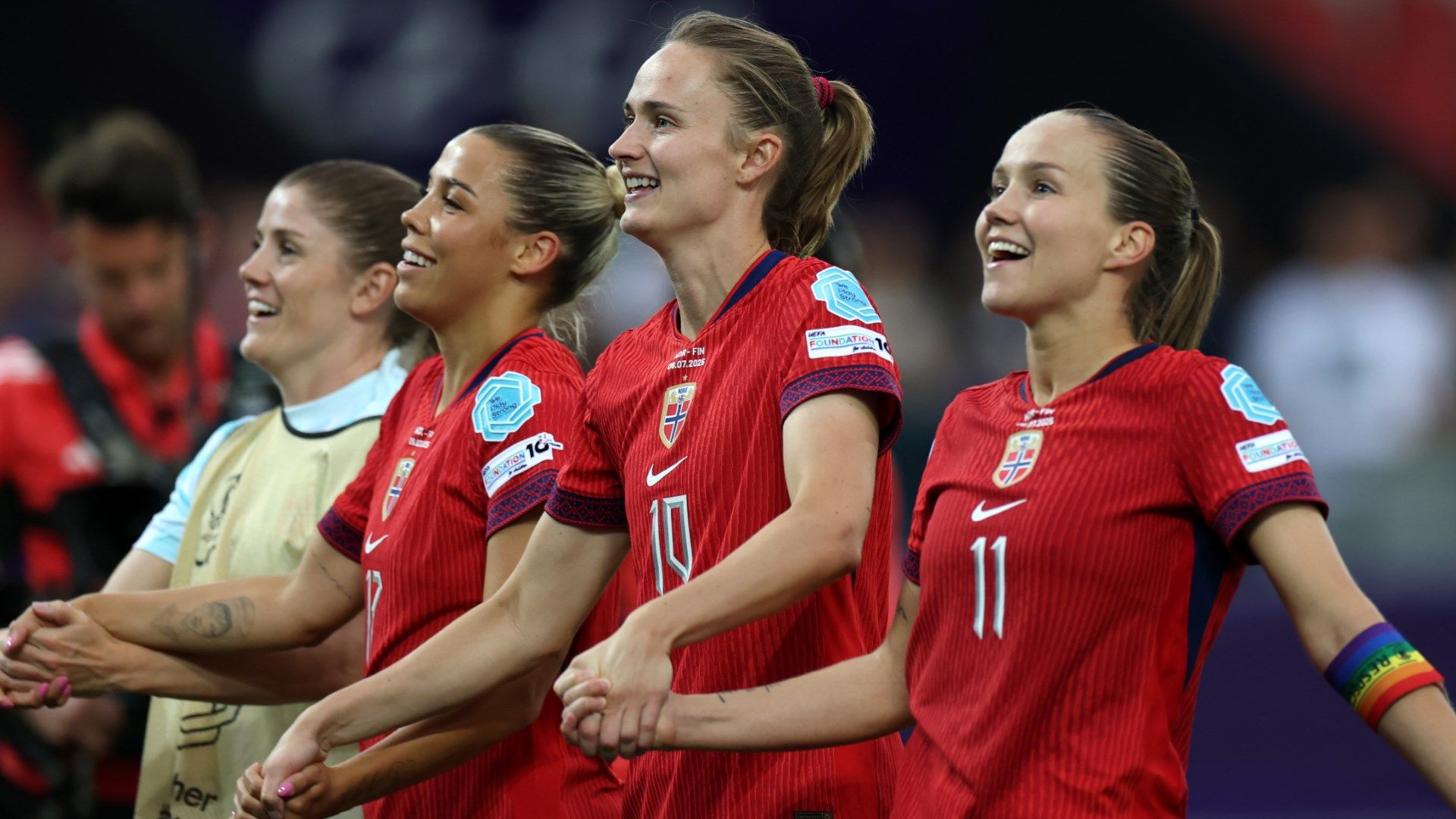 Celin Bizet Caroline Graham Hansen Guro Reiten Norway Women 2025