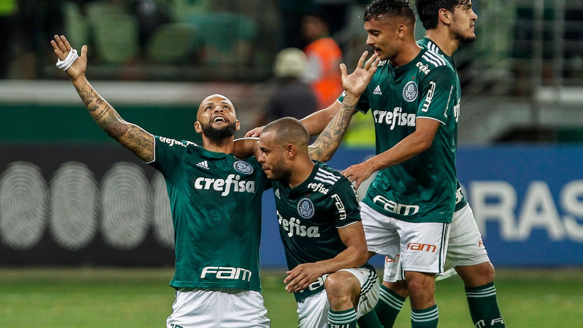 Felipe Melo Mayke Scarpa Palmeiras Fluminense Brasileirão Série A 14112018