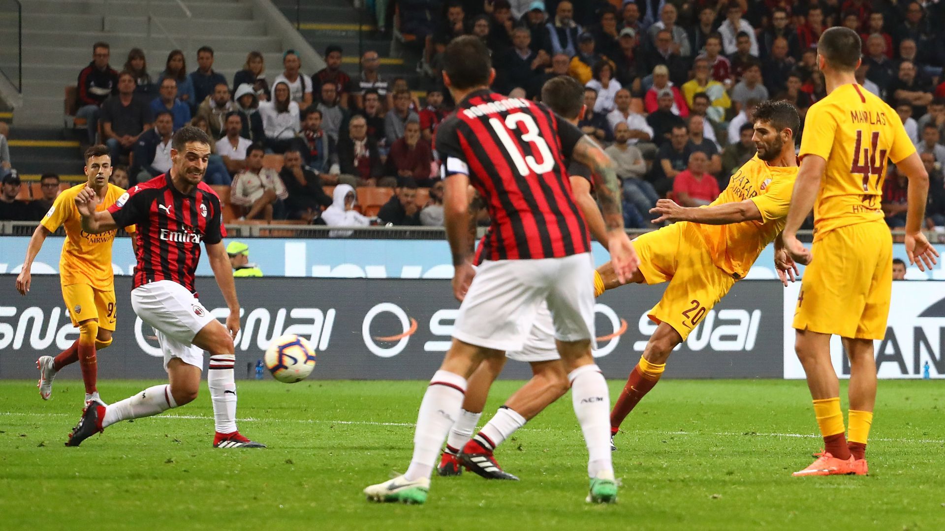 Fazio Milan Roma Serie A