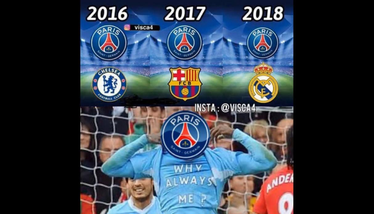 Memes Real Madrid PSG