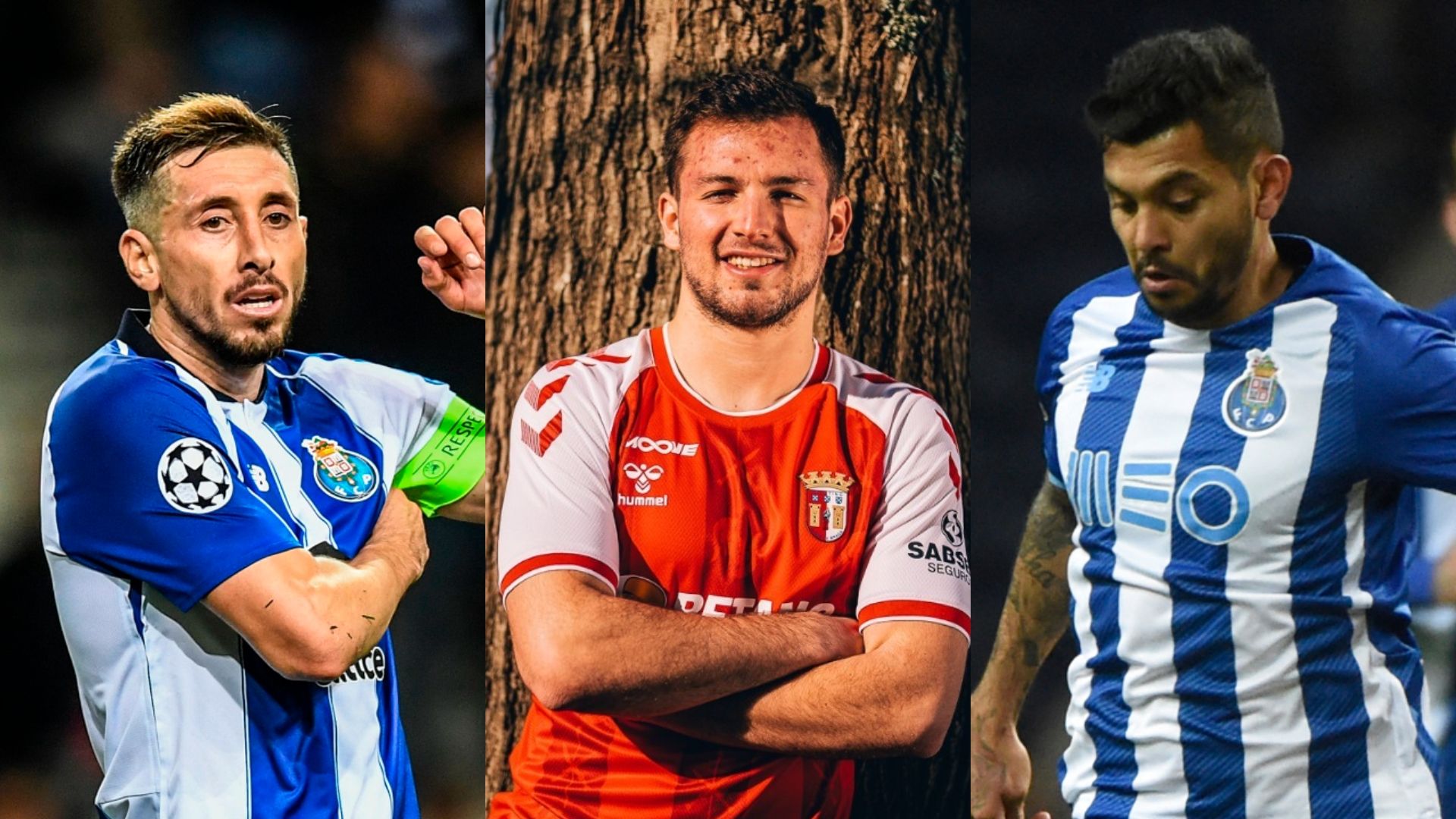 Héctor Herrera, Eugenio Pizzuto, Tecatito Corona / Porto | Braga