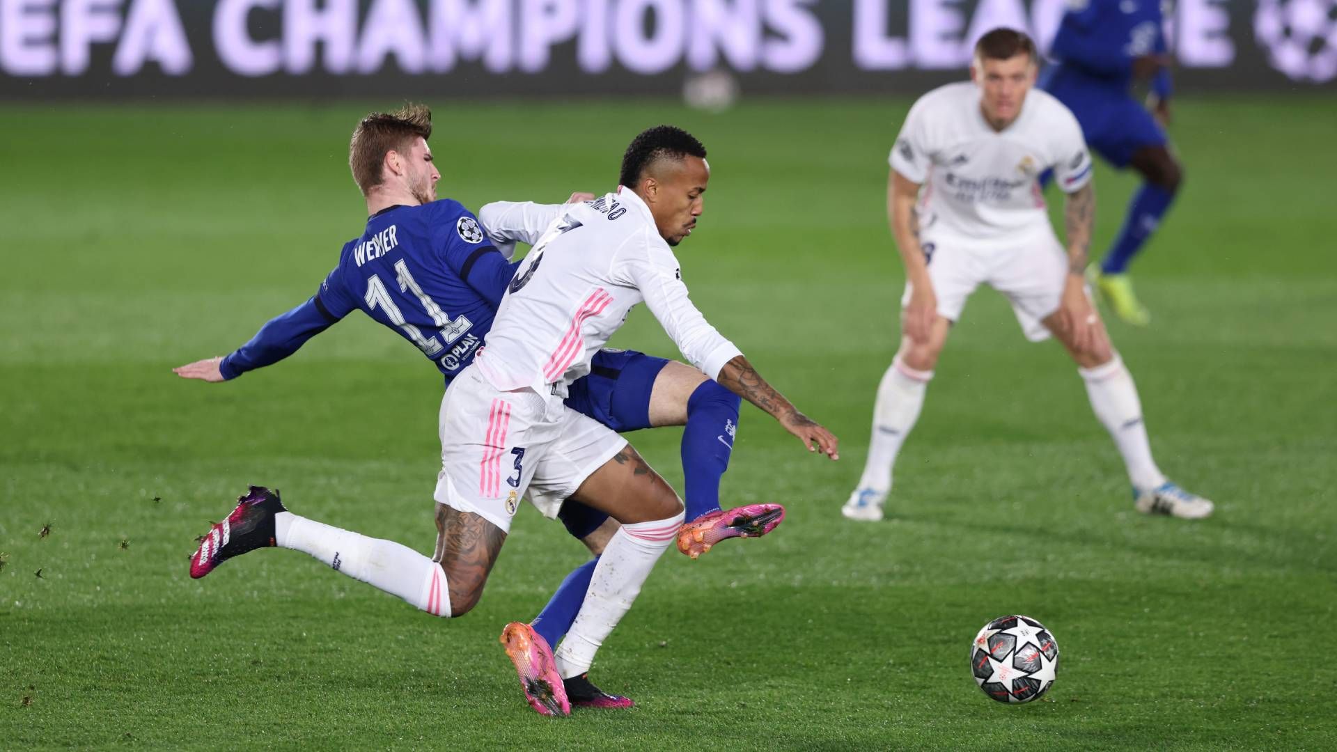 Real Madrid Chelsea Champions League Eder Militao Timo Werner