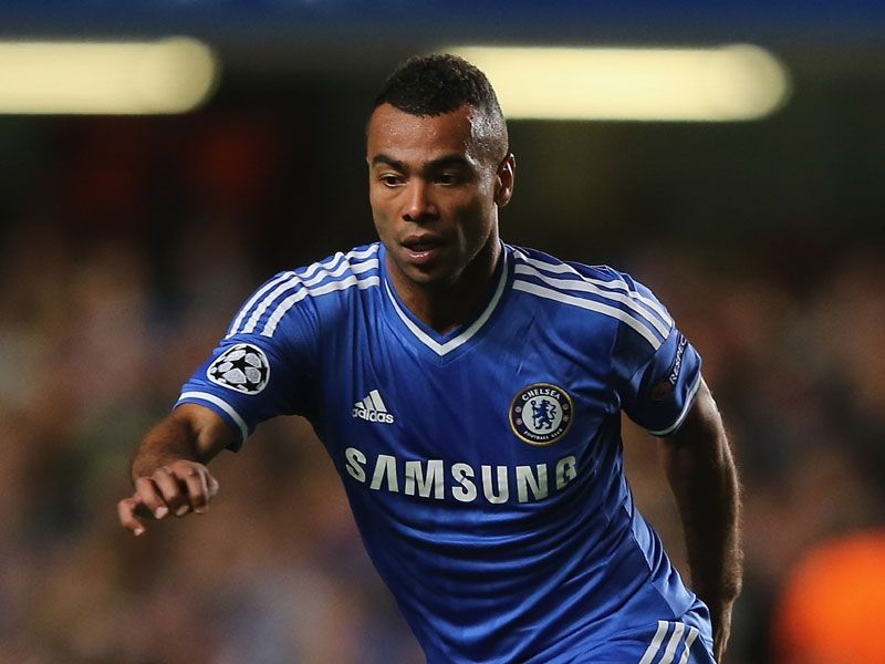 Il terzino del Chelsea Ashley Cole.