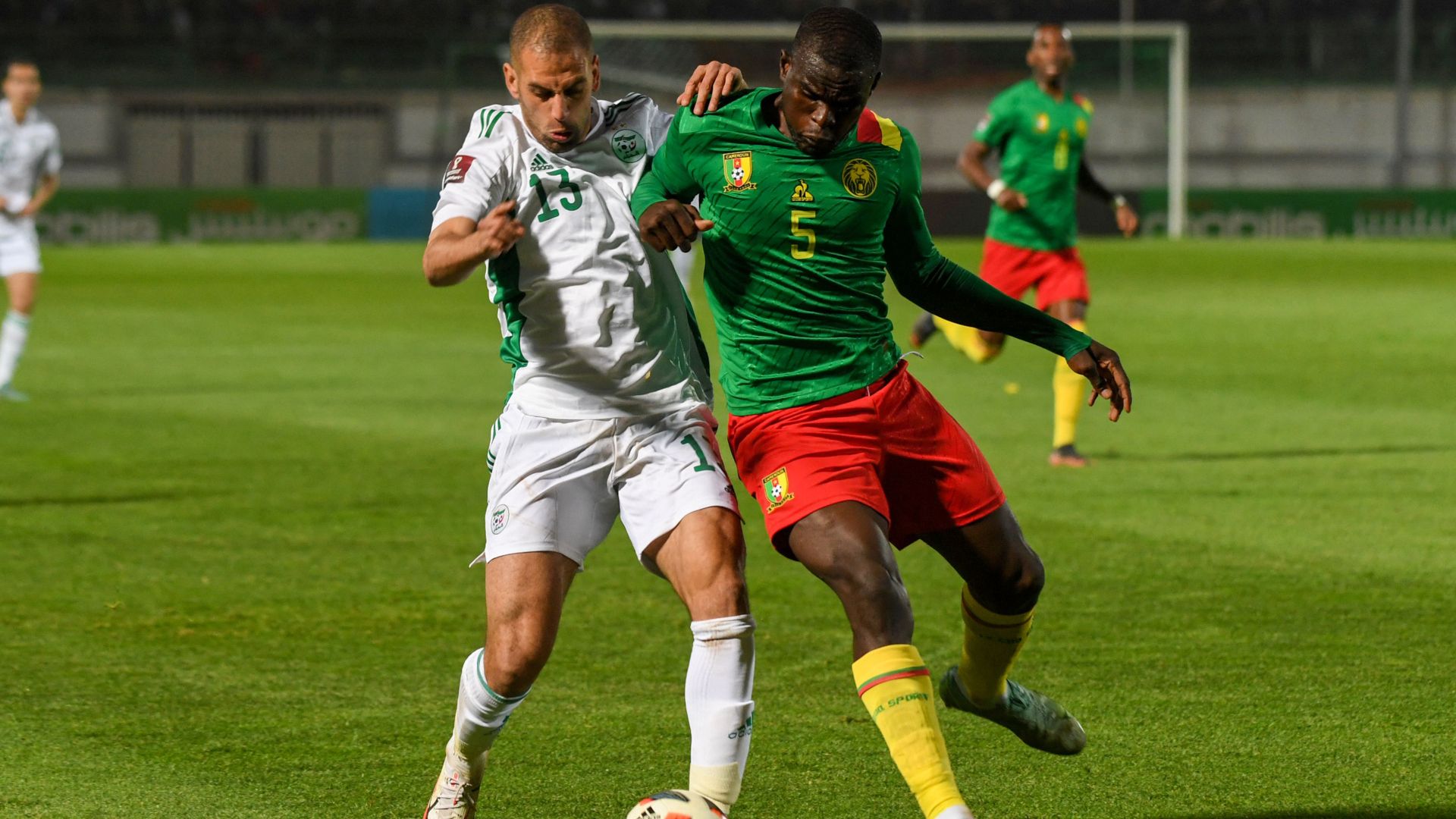 Islam Slimani Algeria Cameroon