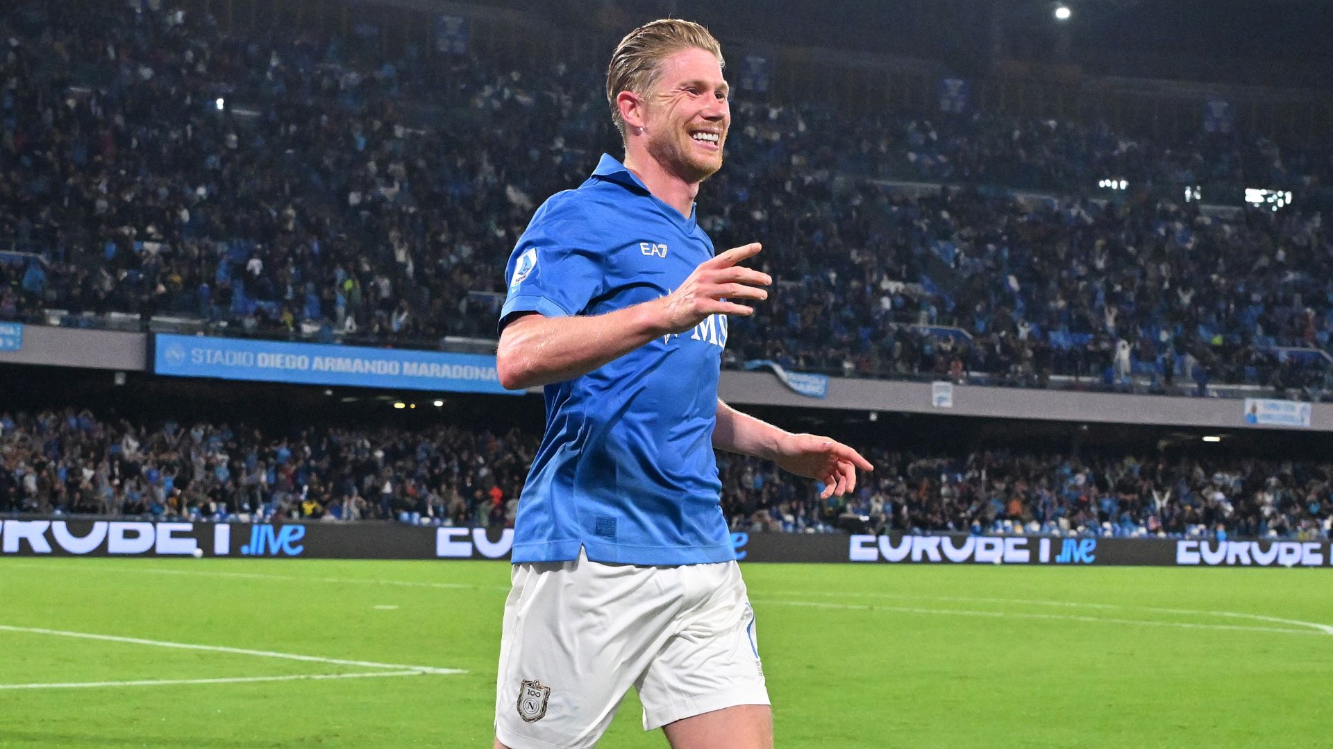De Bruyne Napoli Frosinone