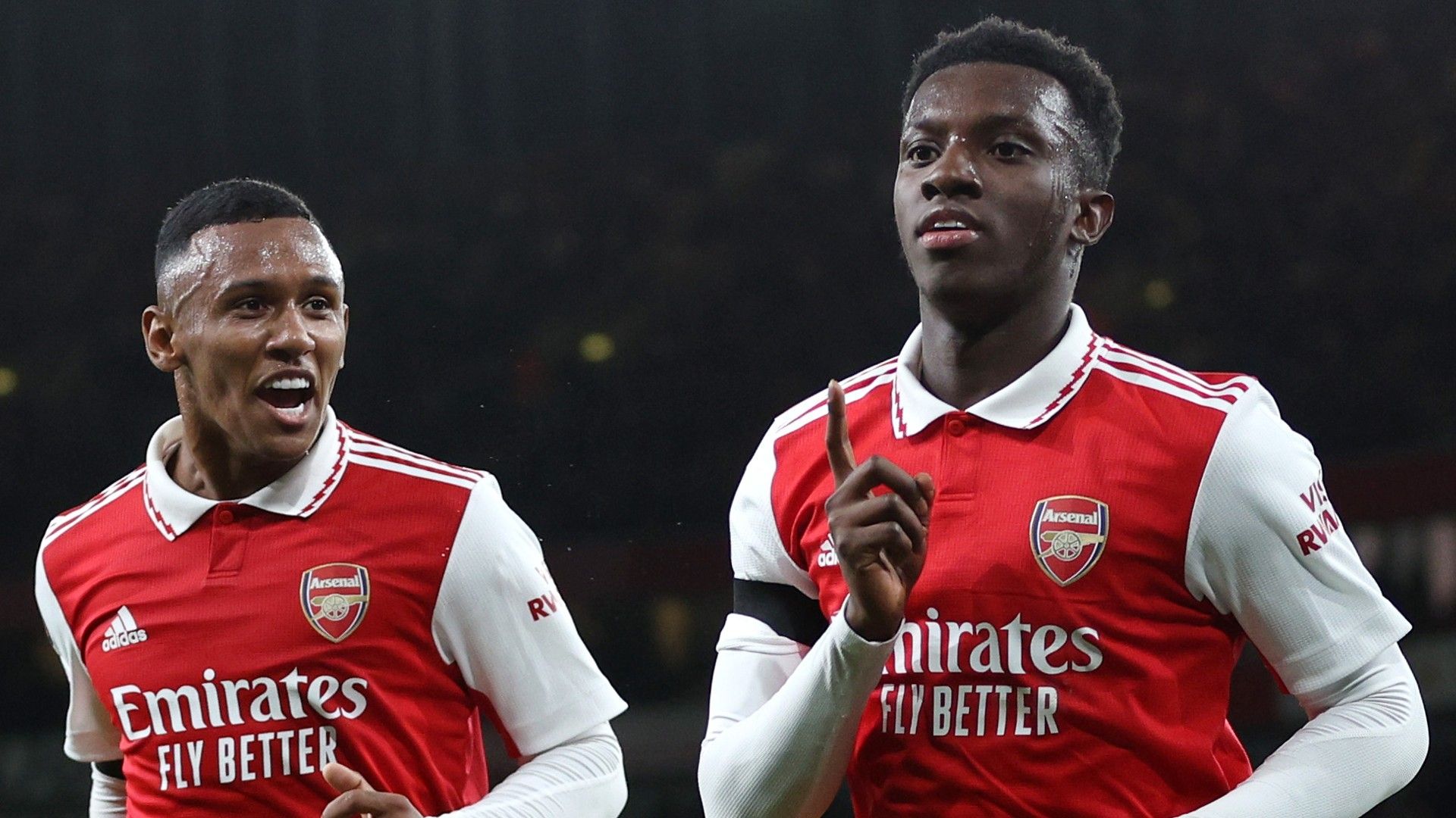 Eddie Nketiah Arsenal 2022-23 Europa League
