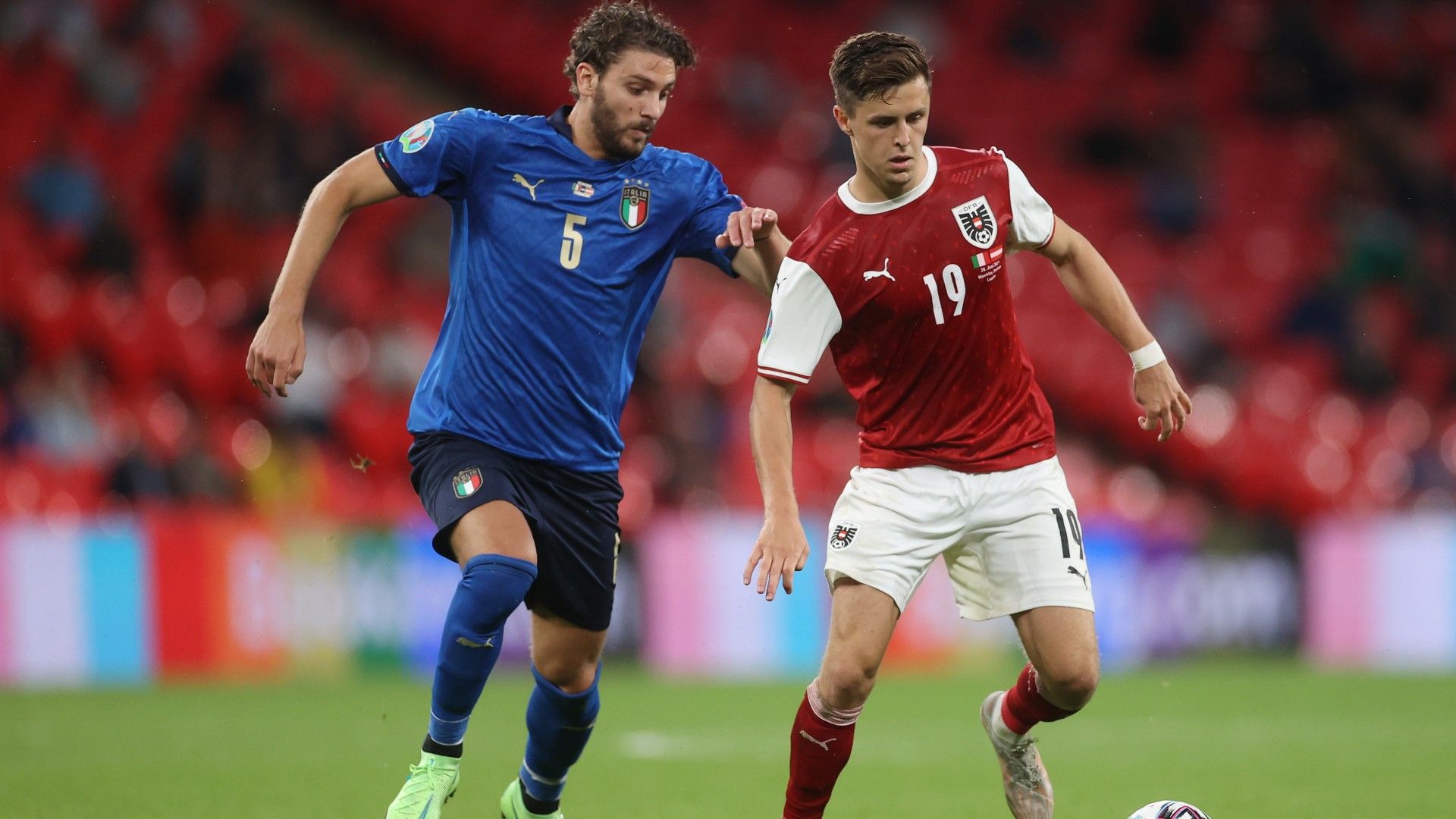 Locatelli Baumgartner Italy Austria Euro 2020