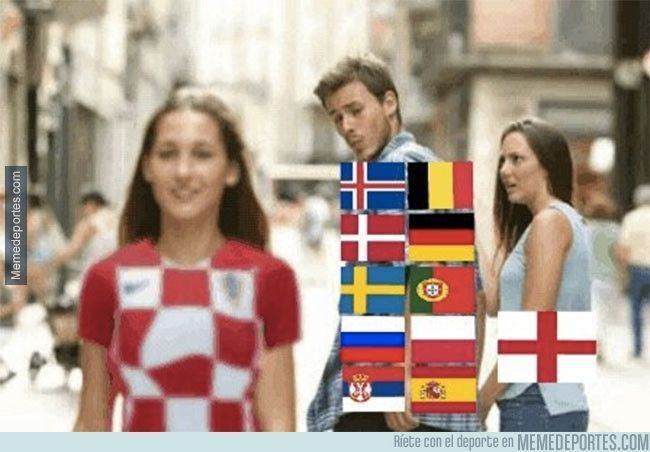 Memes Croacia Inglaterra