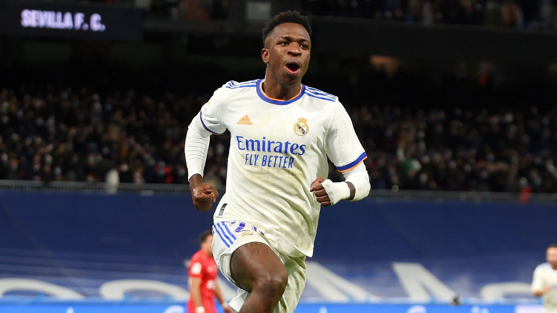 Vinicius Junior Real Madrid vs Sevilla La Liga 2021-22