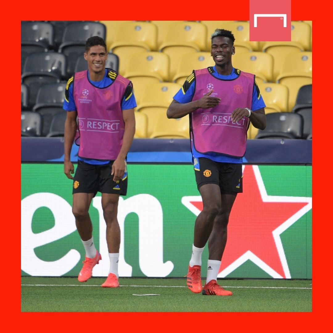 Raphael Varane Paul Pogba Manchester United GFX