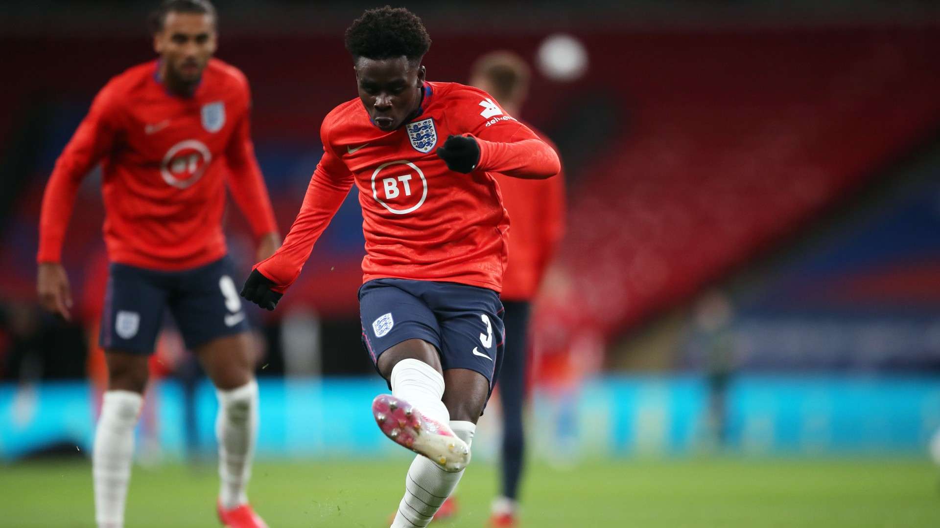 Bukayo Saka England 2020