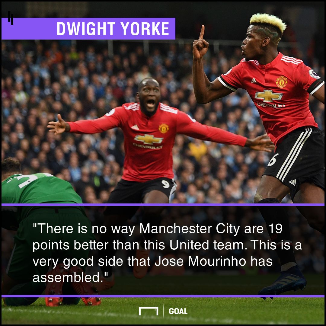 Manchester United very good side Dwight Yorke