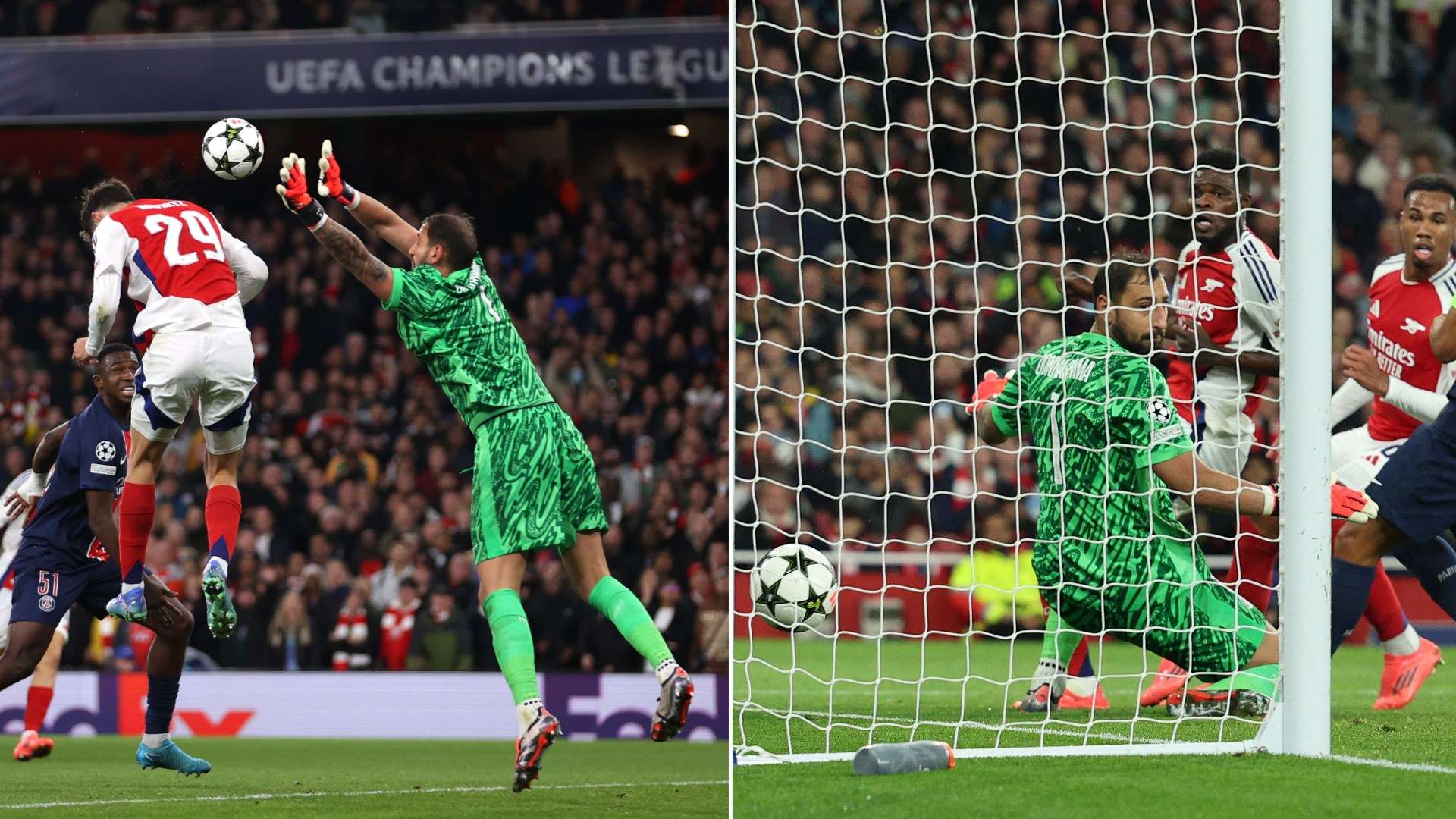 Donnarumma Arsenal PSG