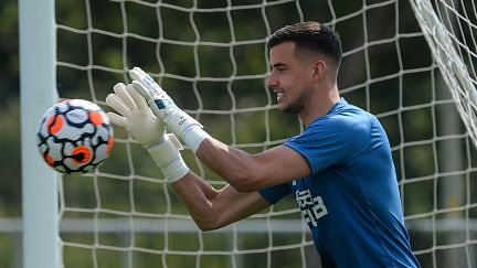 Karl Darlow training after covid
