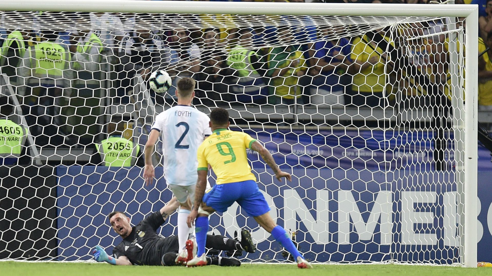 Gol Jesus Brazil Argentina Copa America 02072019
