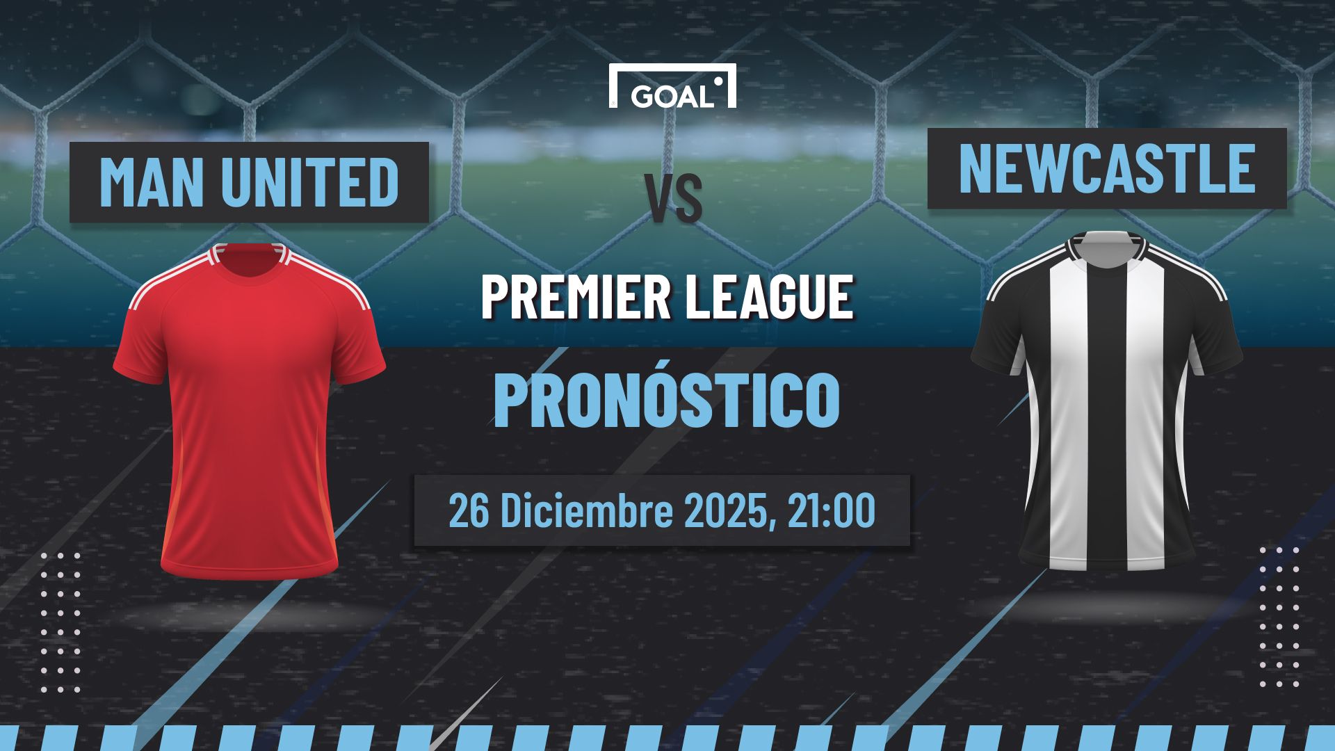 Manchester United vs Newcastle Pronóstico y Apuestas Premier League | 26/12/25