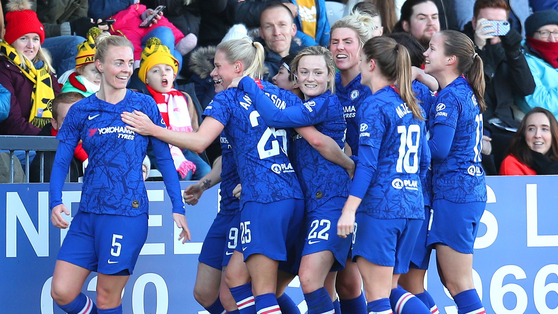 Chelsea celebrate 2019-20