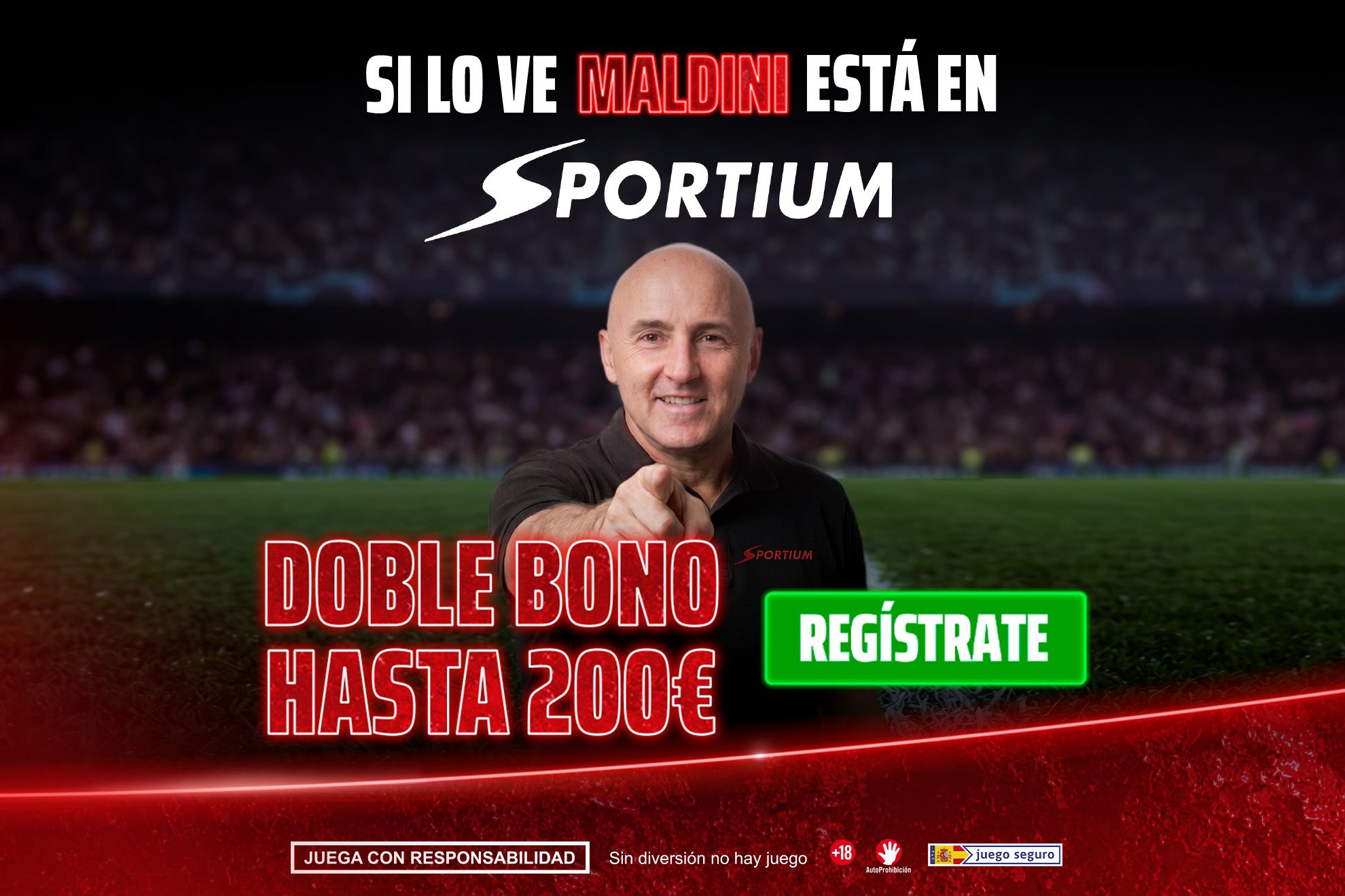 codigo de registro sportium españa