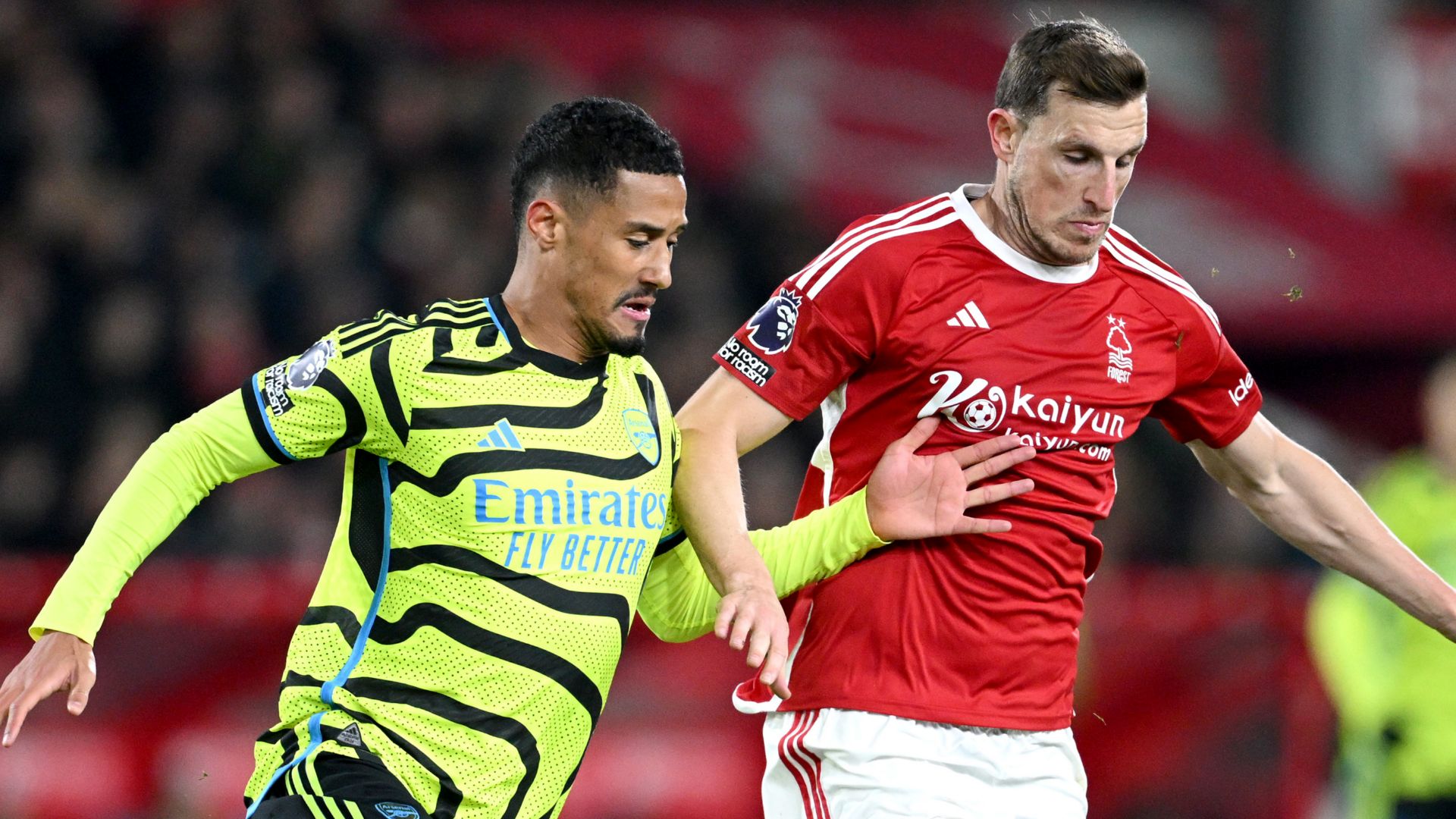 William Saliba Arsenal 2023-24