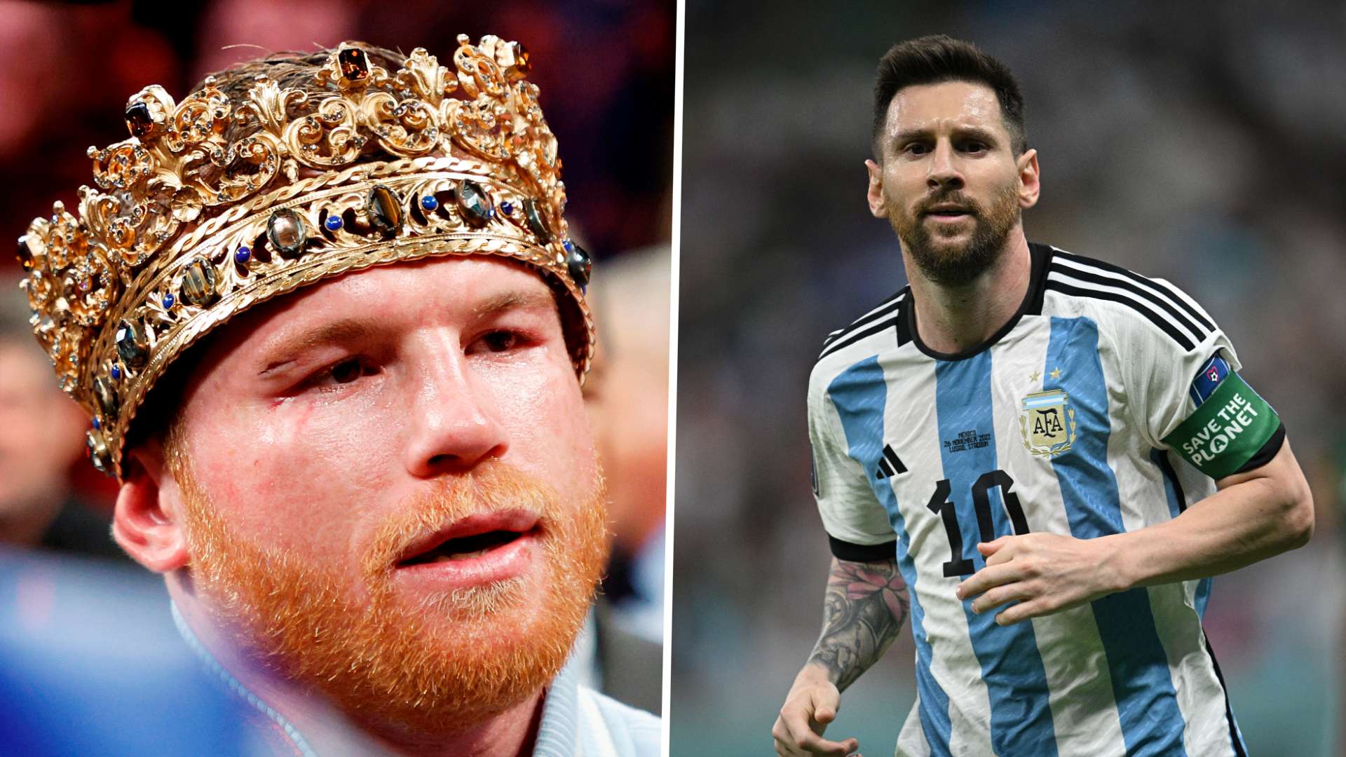Saul 'Canelo' Alvarez, Lionel Messi