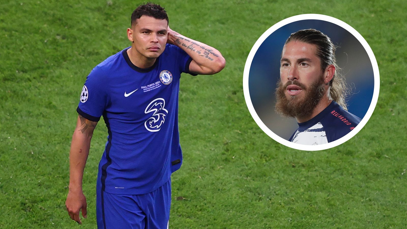 Thiago Silva Sergio Ramos GFX