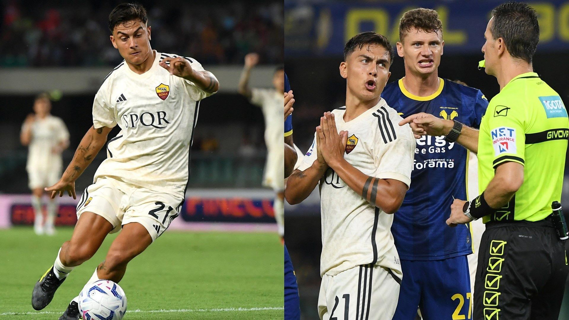 Dybala Verona Roma
