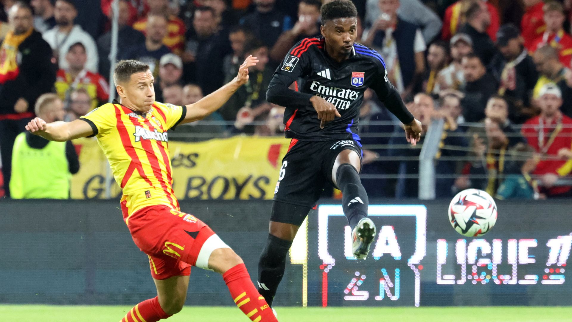 Abner Przemyslaw Frankowski Lens Lyon Ligue 1 15092024