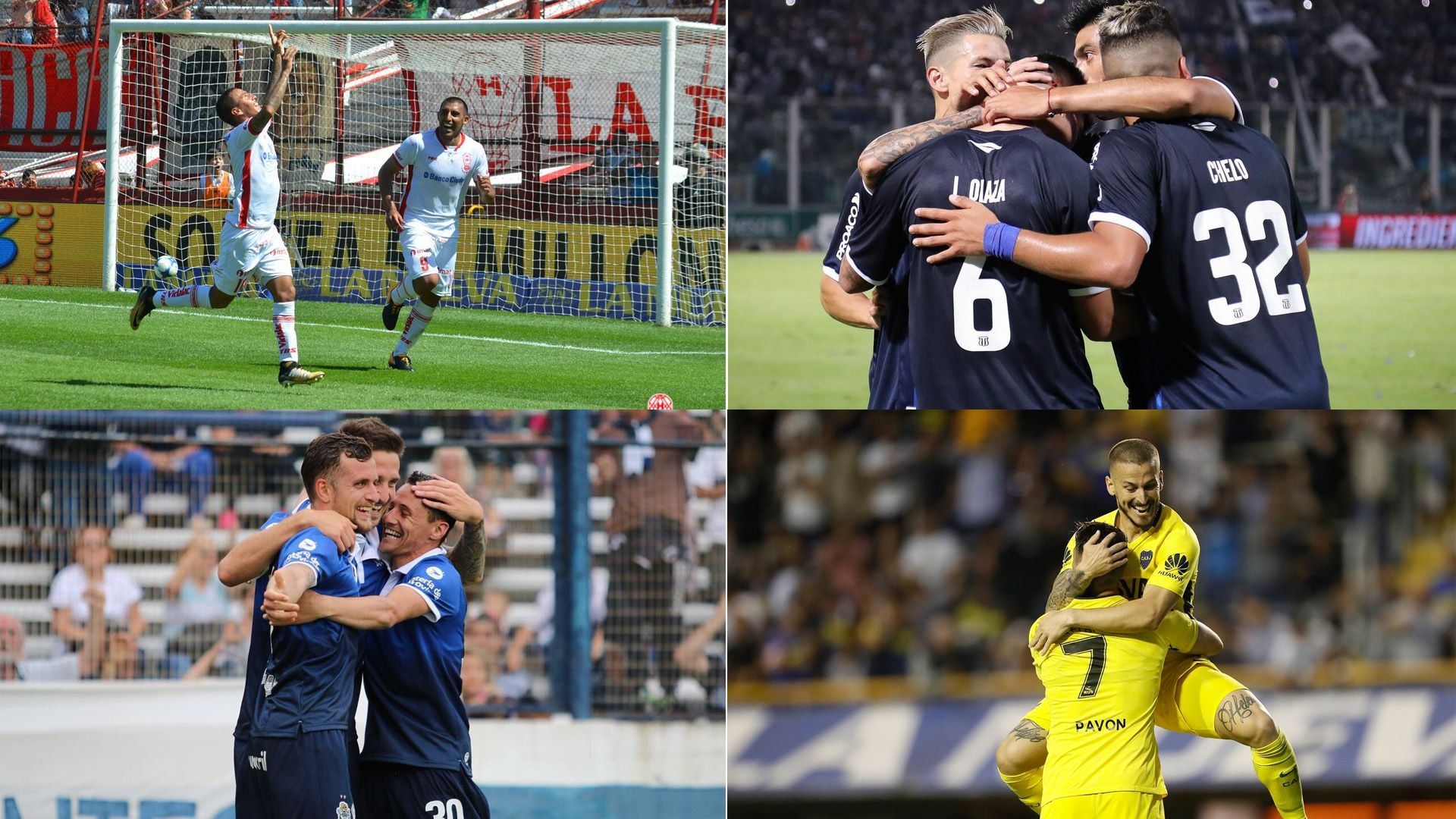 Huracan Gimnasia Talleres Boca Portada 4 0 29102017