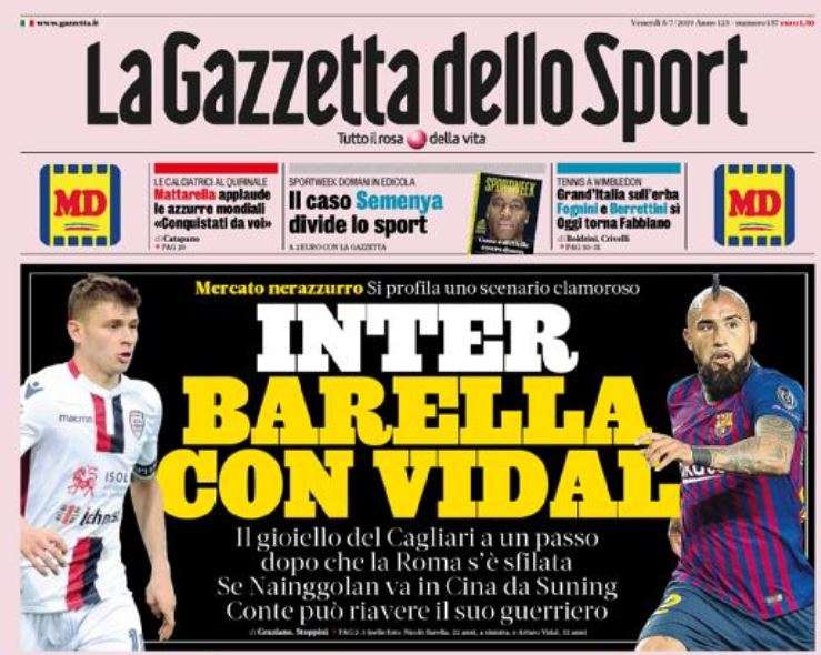 Gazzetta dello Sport cover