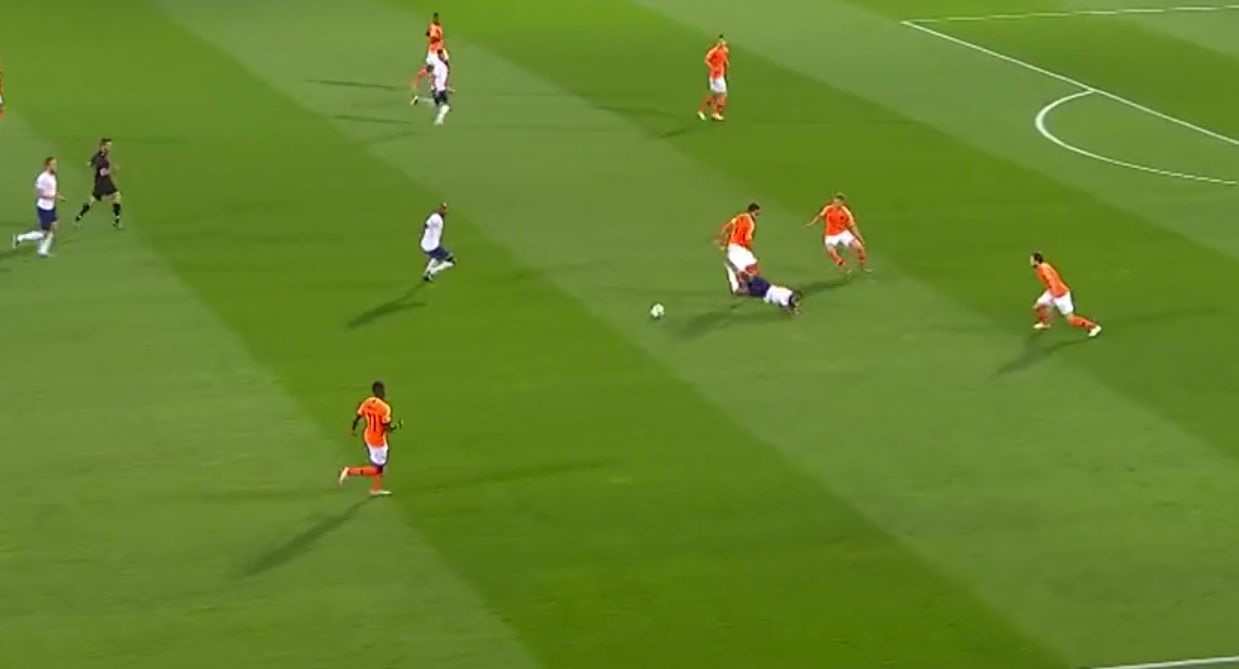 Virgil van Dijk Raheem Sterling England Netherlands Nations League 2019