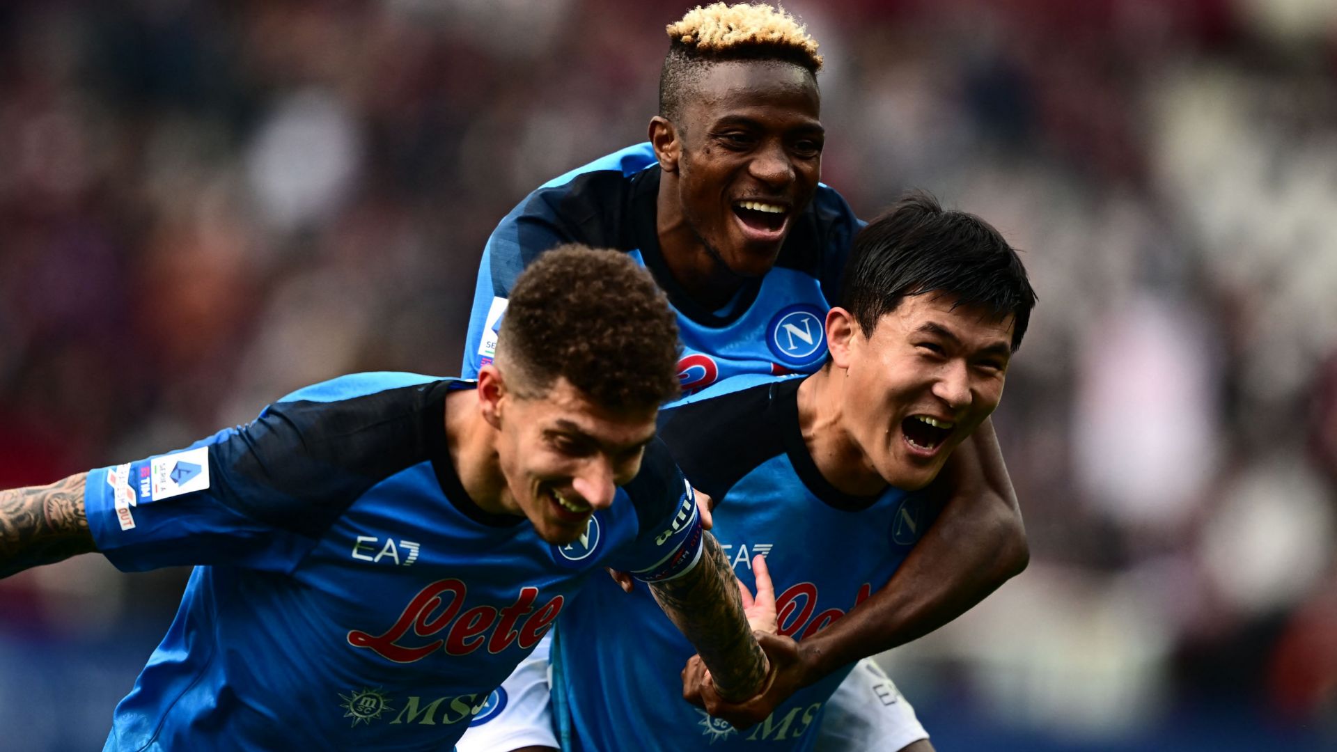 Kim Min-Jae Victor Osimhen Napoli 2022-23