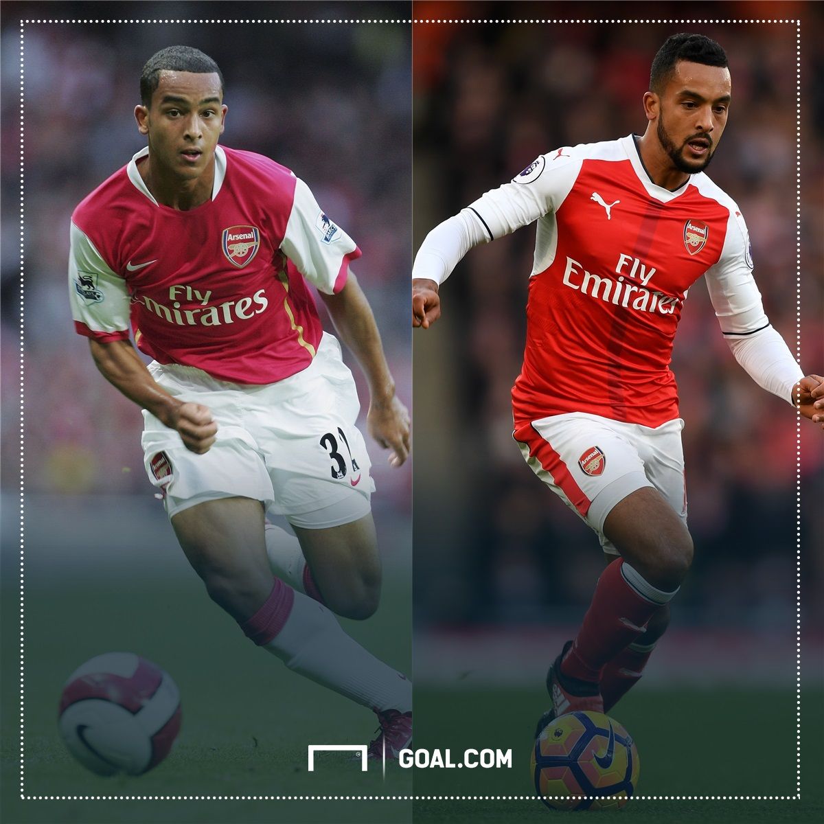 Graphic Theo Walcott 100 goals