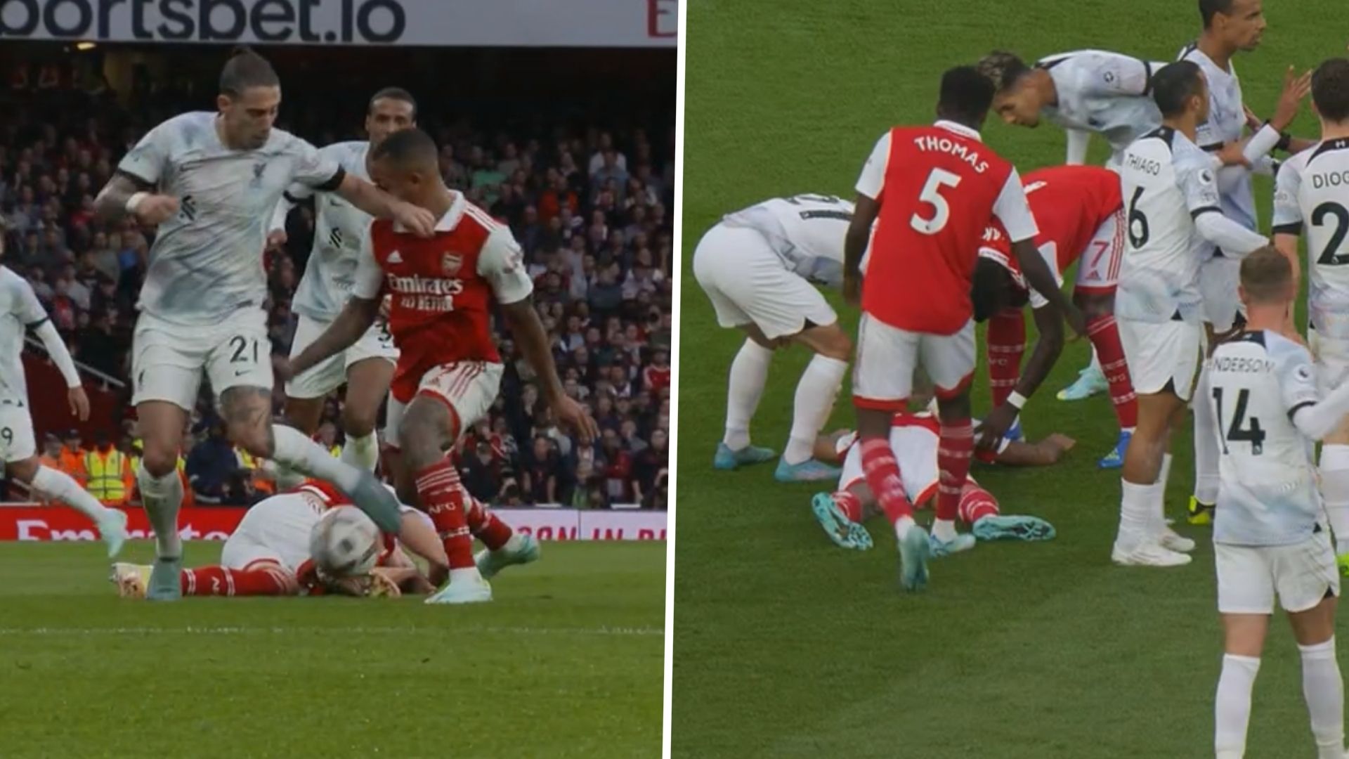 Gabriel Jesus Arsenal Liverpool