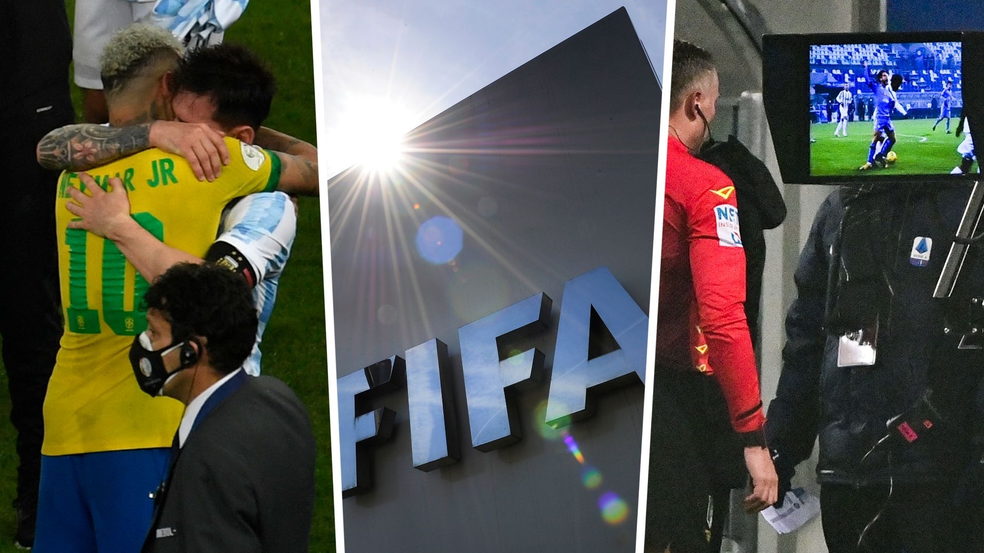 FIFA, Messi. Neymar, VAR