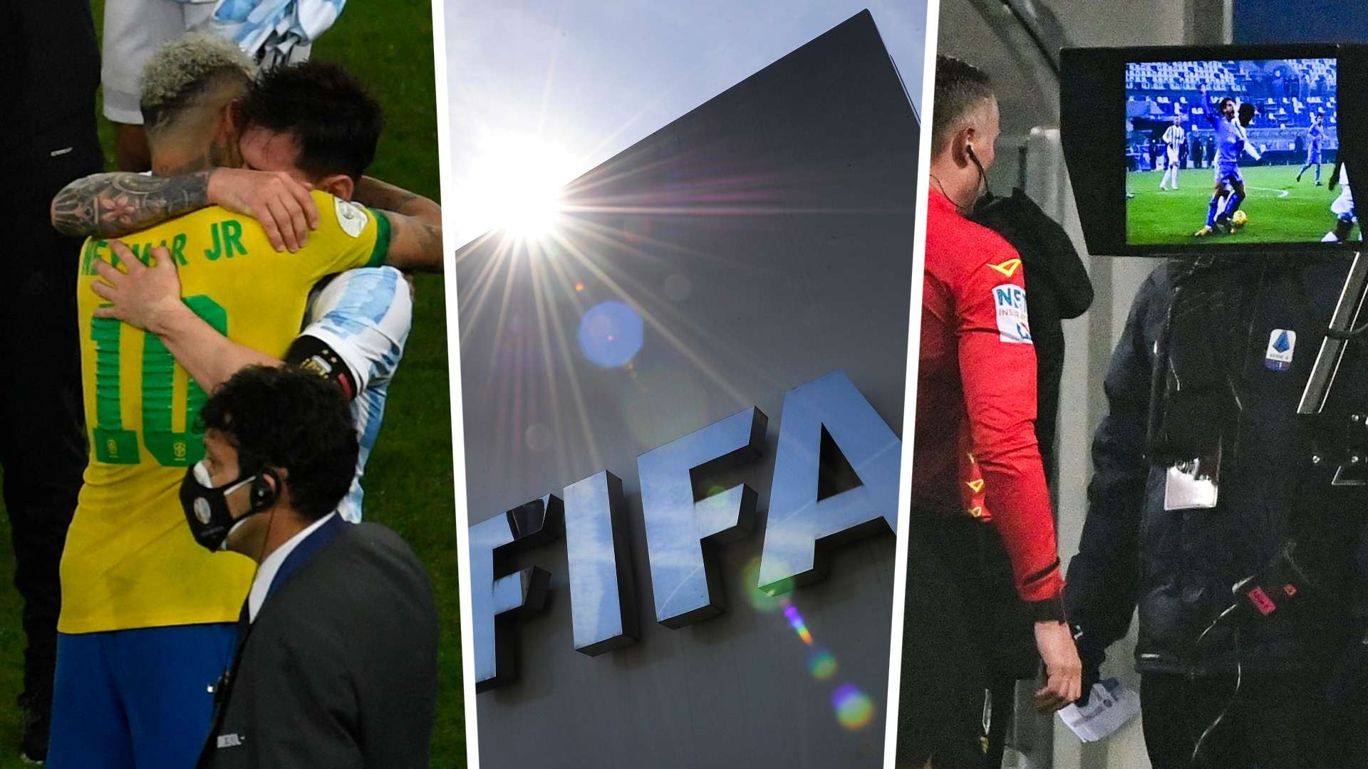 FIFA, Messi. Neymar, VAR