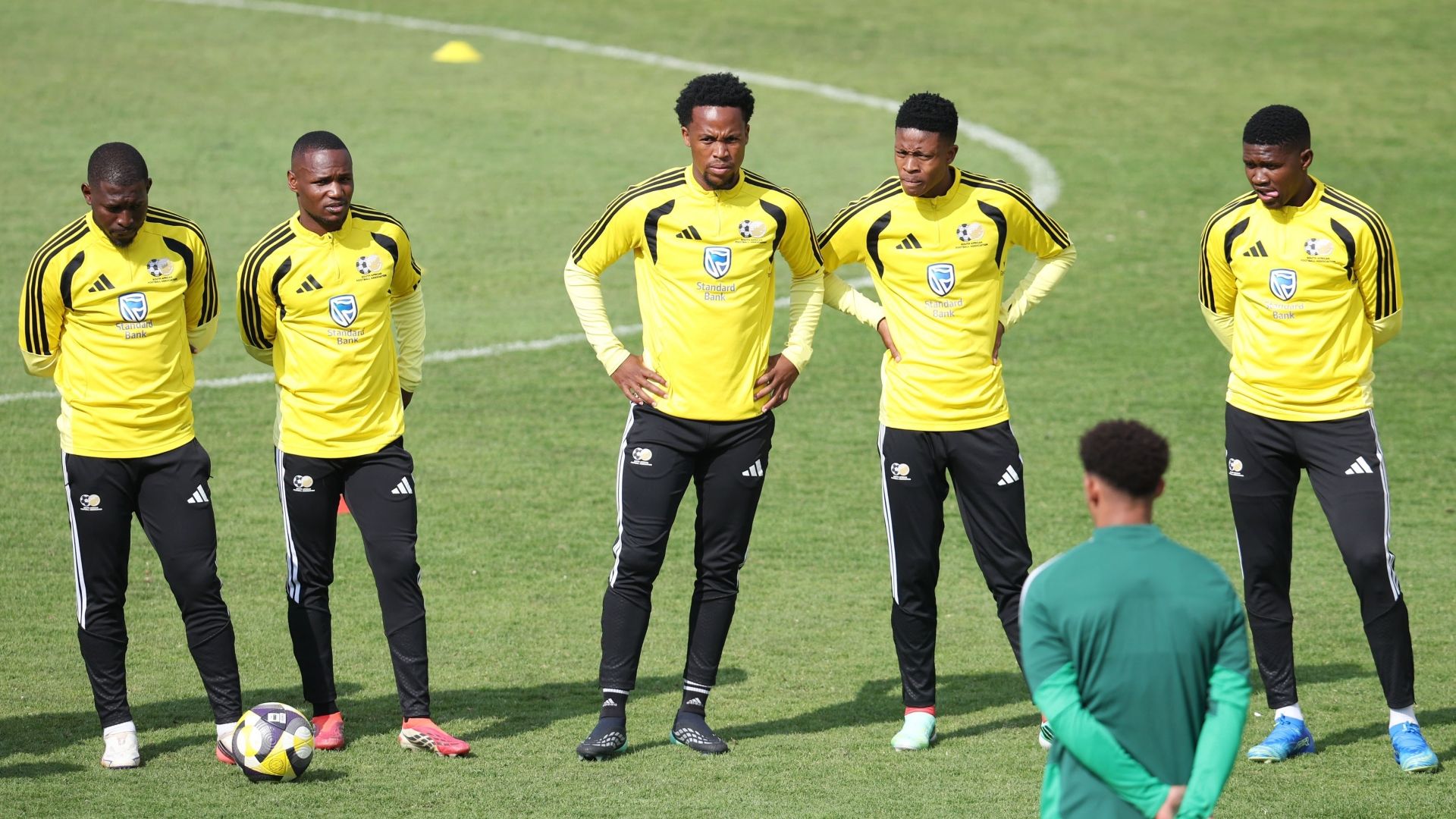 Bafana Bafana training