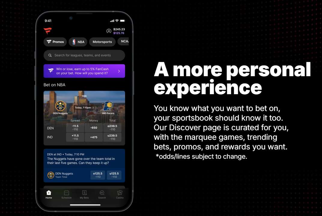 fanatics sportsbook promo code