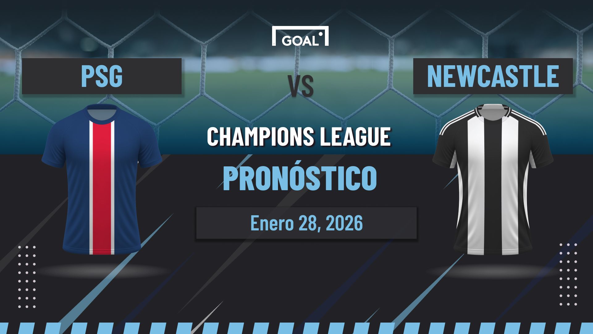 PSG vs Newcastle Pronóstico y Apuestas Champions League | 28/01/26