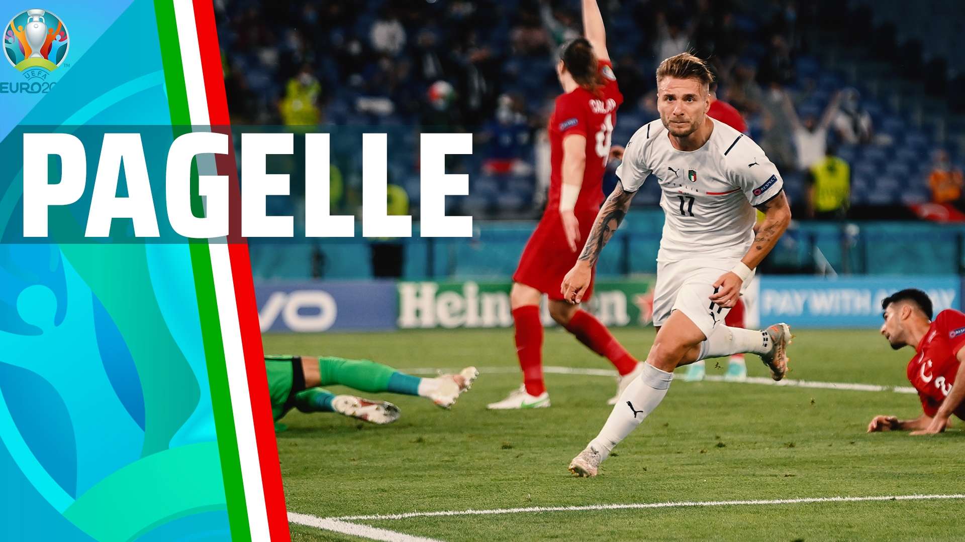 Pagelle Turchia-Italia