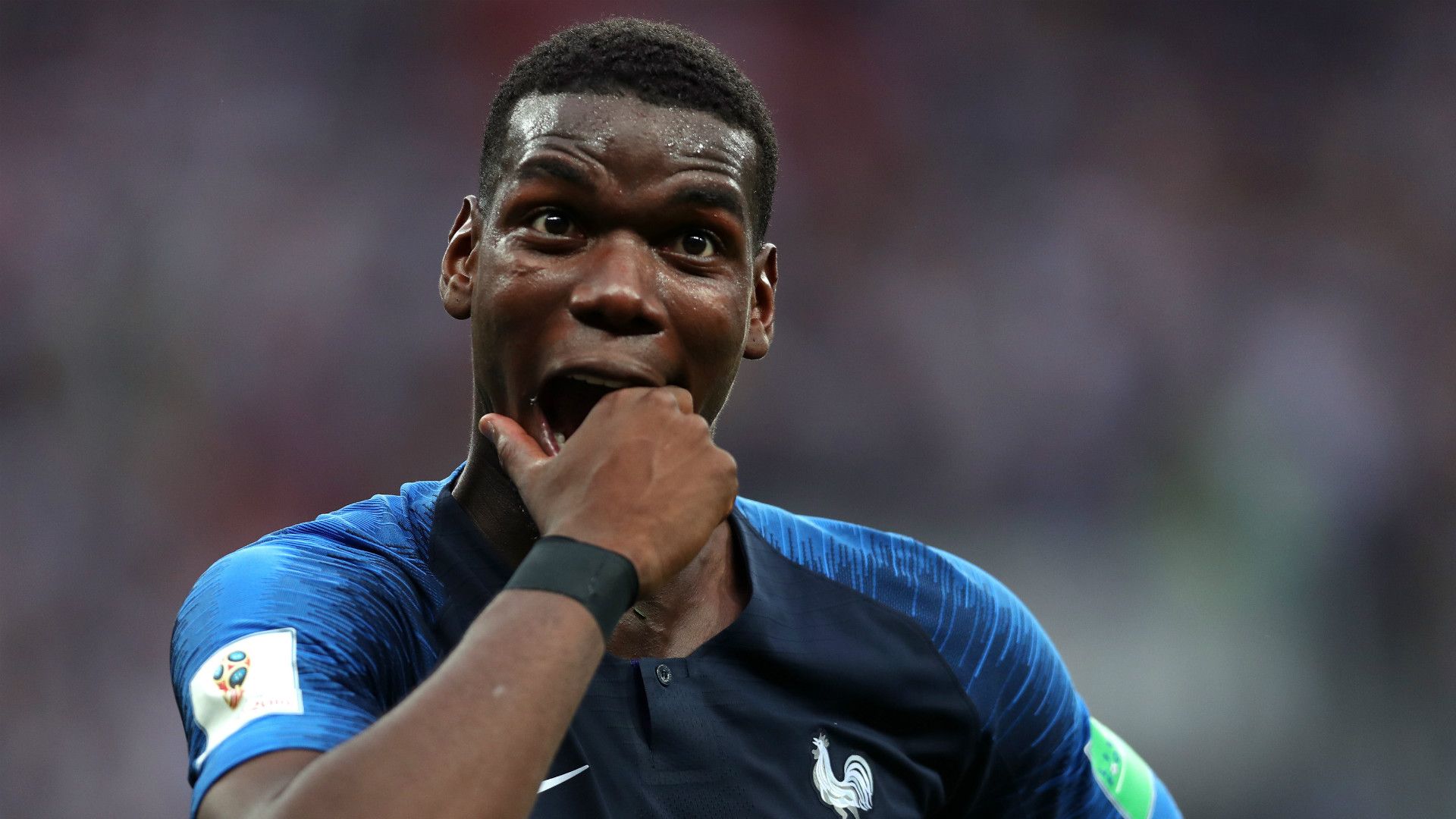 Paul Pogba France 2018