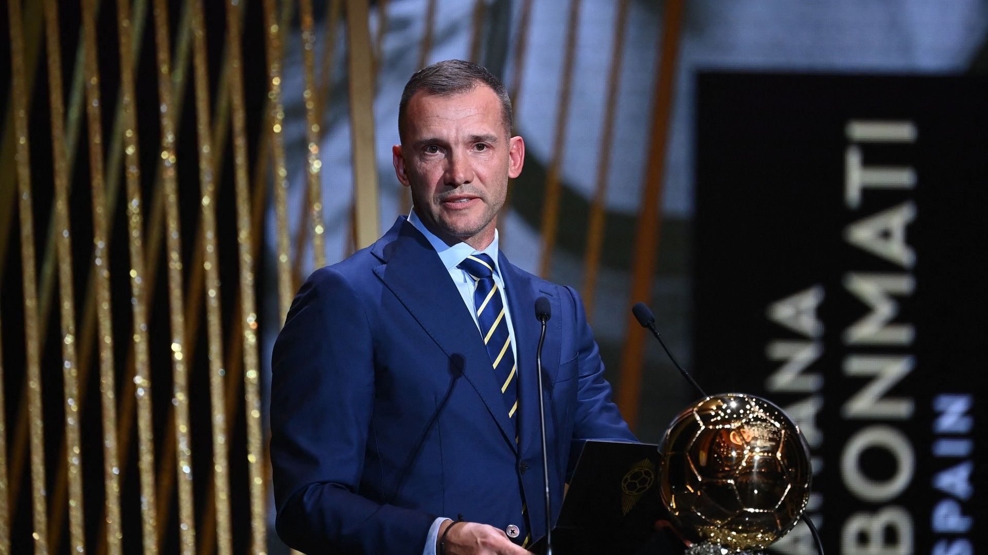 Andriy Shevchenko Ballon d'Or Ceremony 2022